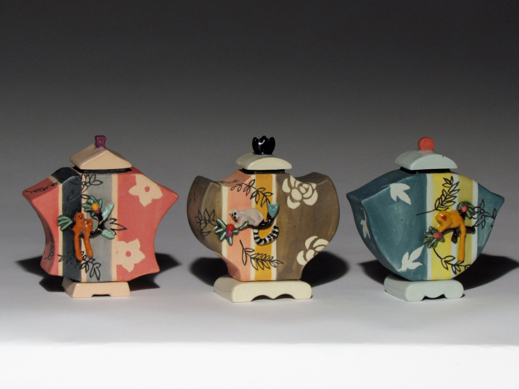 Kimono Series: Lemur Jars