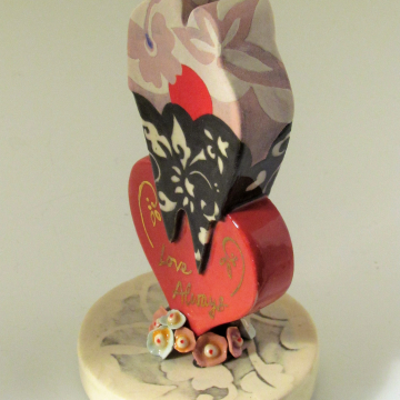 "Love Always" Cake Topper Sculpture