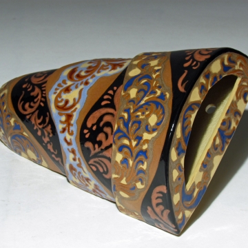 Arabesque in Blue and Brown